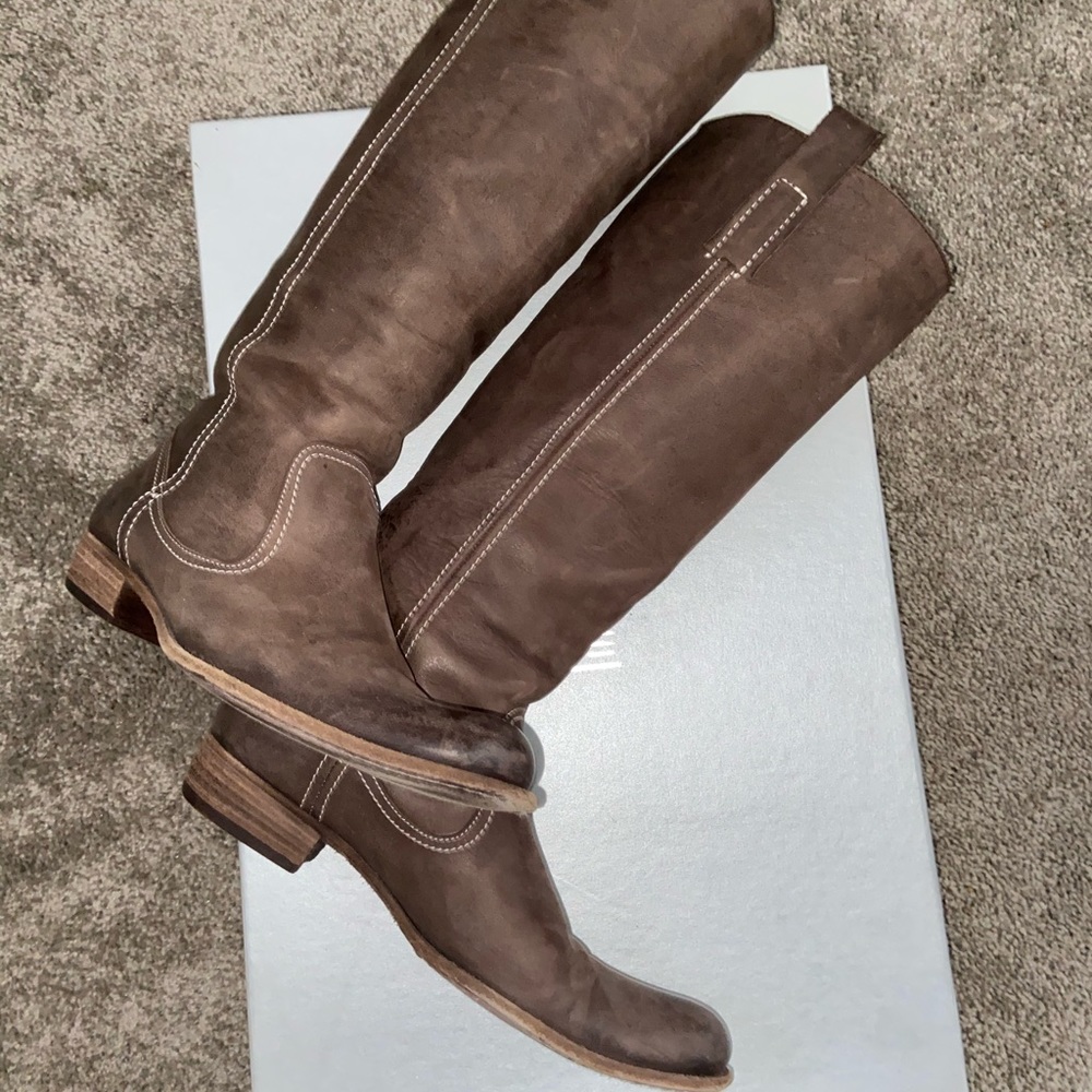 Women Strategia Praga Moro riding boots size 37